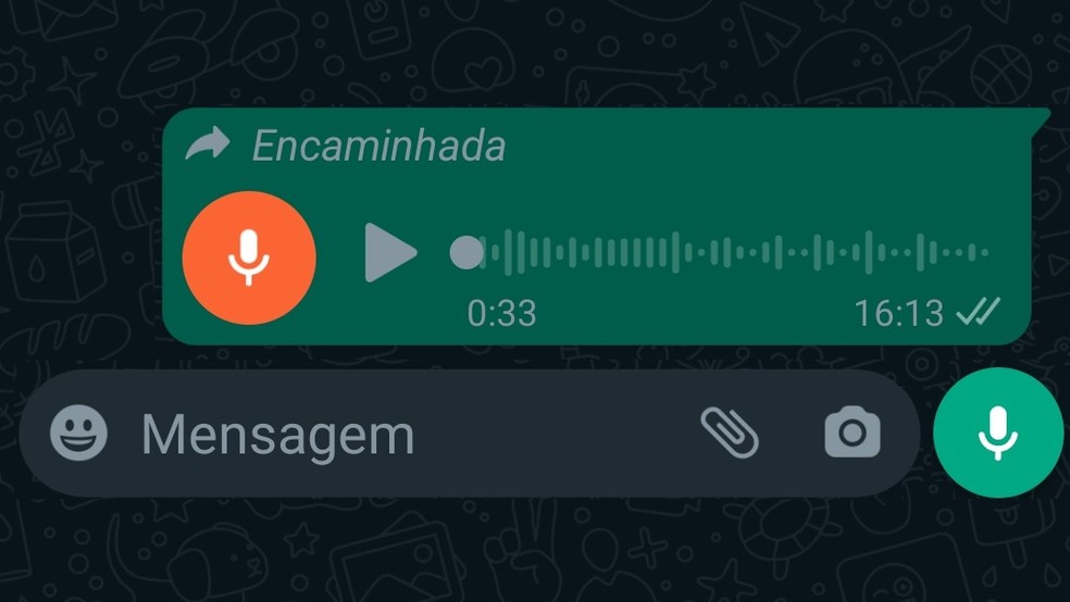 transcrever áudio whatsapp