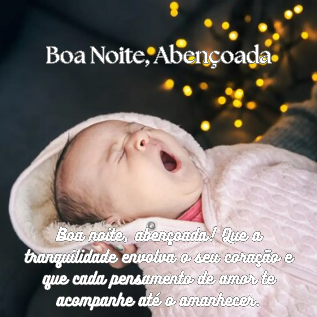 imagens de boa noite abençoadas