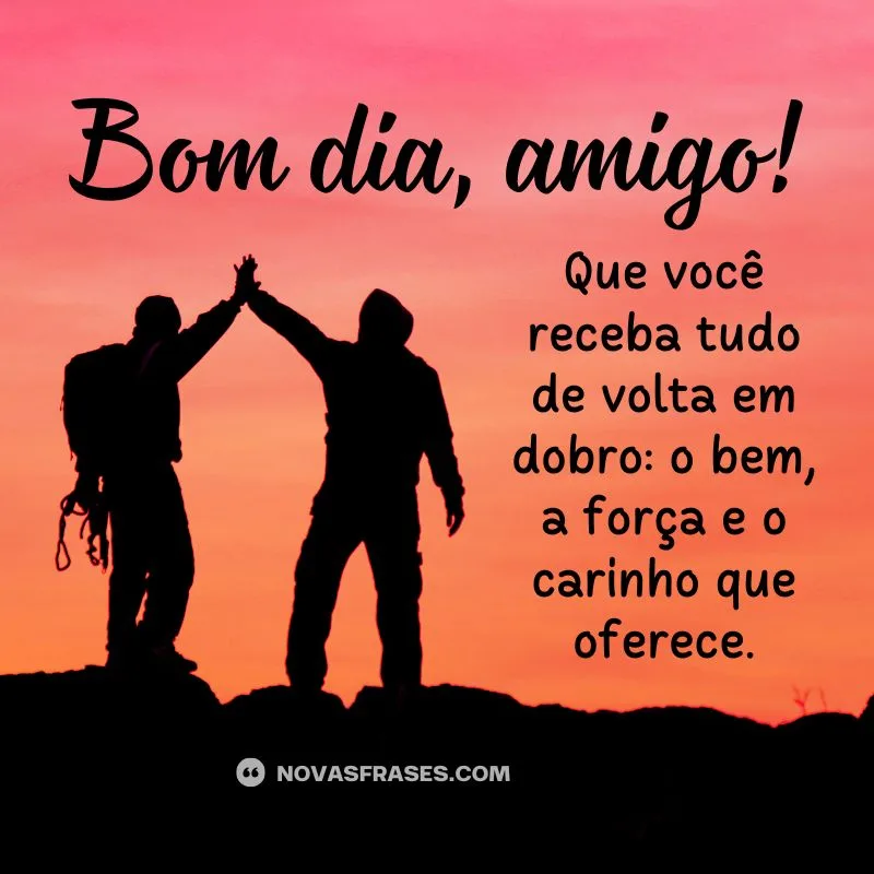 5 ideias de títulos
1. Mensagens de Bom Dia para Fortalecer Amizades
2. Como Enviar Mensagens de Bom Dia que Inspiram
3. Frases de Bom Dia para Amigos: Um Toque de Carinho Diário
4. A Importância das Mensagens de Bom Dia na Amizade
5. Criatividade em Mensagens de Bom Dia para Amigos
