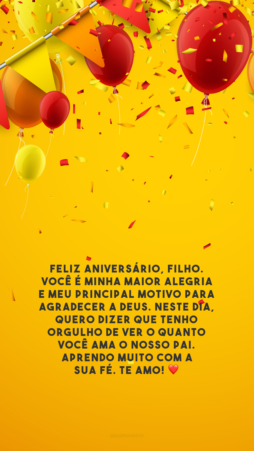 mensagem de aniversário para filho adolescente