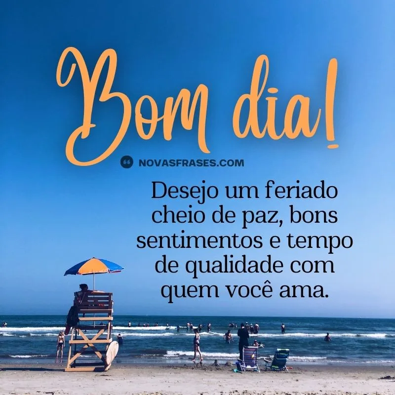 bom dia bom feriado