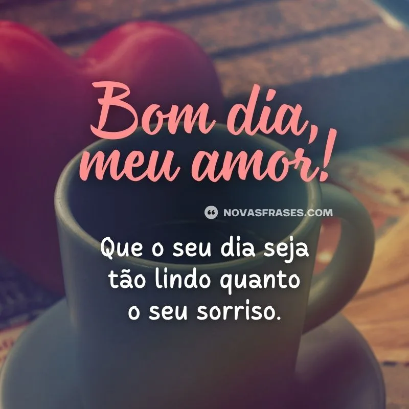 bom dia carinhoso para namorada