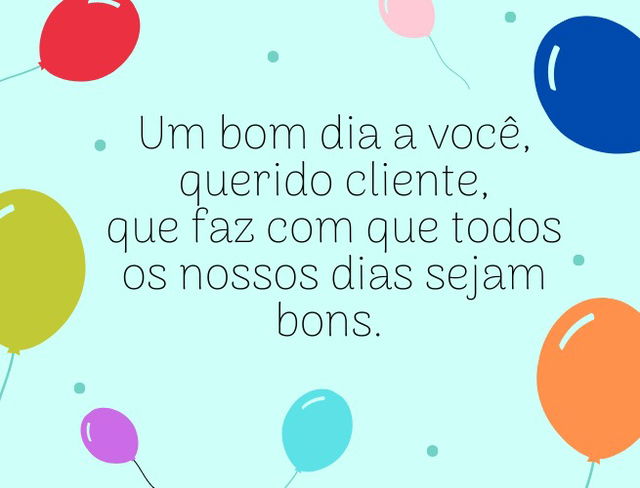 5 ideias de títulos:
1. 10 Mensagens de Bom Dia para Clientes que Encantam
2. Como Usar Mensagens de Bom Dia para Aumentar Vendas
3. WhatsApp para Negócios: Melhores Frases de Bom Dia
4. Crie Conexão: Mensagens de Bom Dia Personalizadas
5. Dicas Essenciais para Enviar Mensagens de Bom Dia sem Parecer Spam