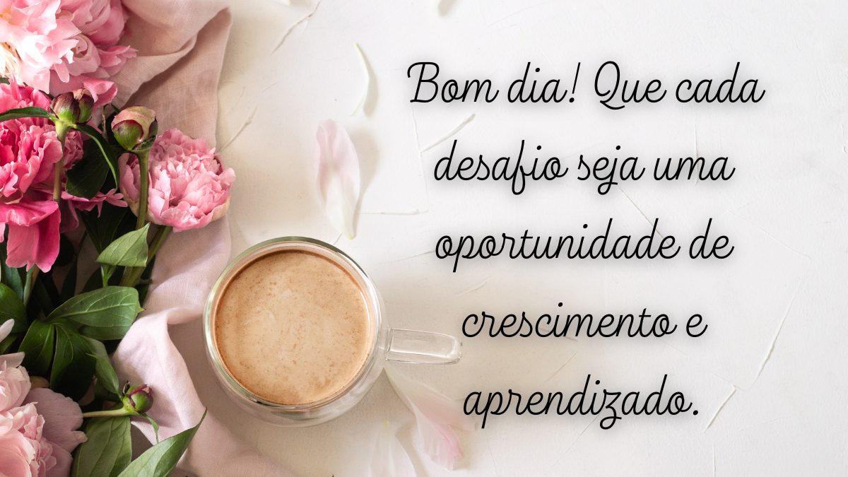 bom dia com ânimo e fé
