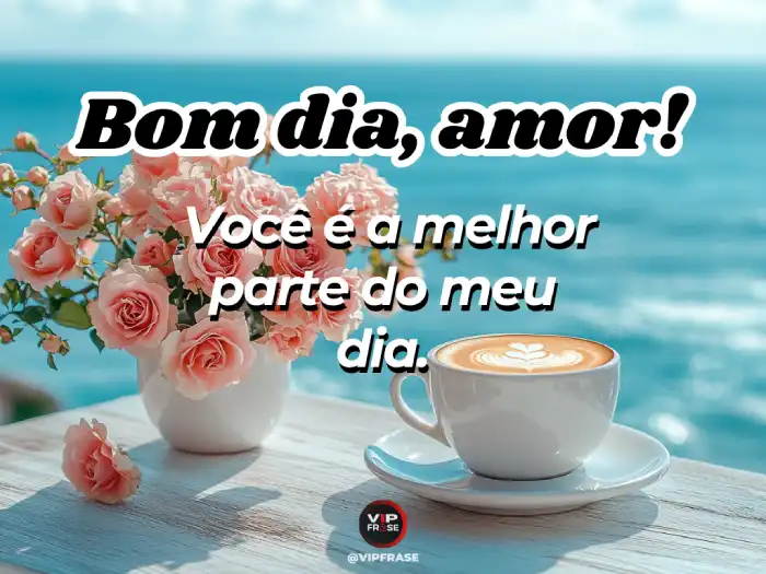 bom dia com carinho e amor