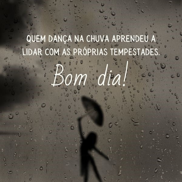 bom dia com chuva para whatsapp