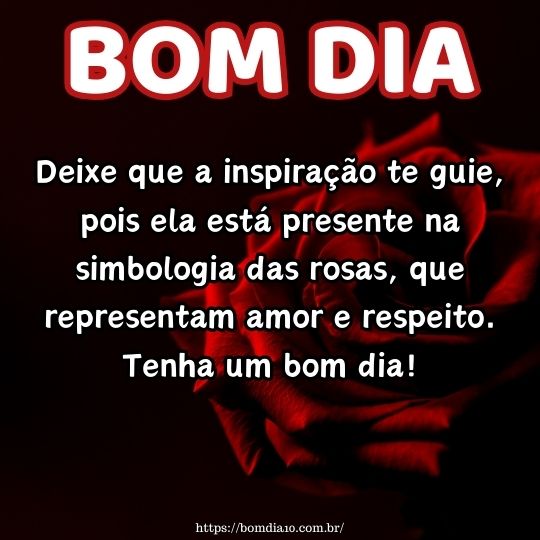 bom dia com rosas