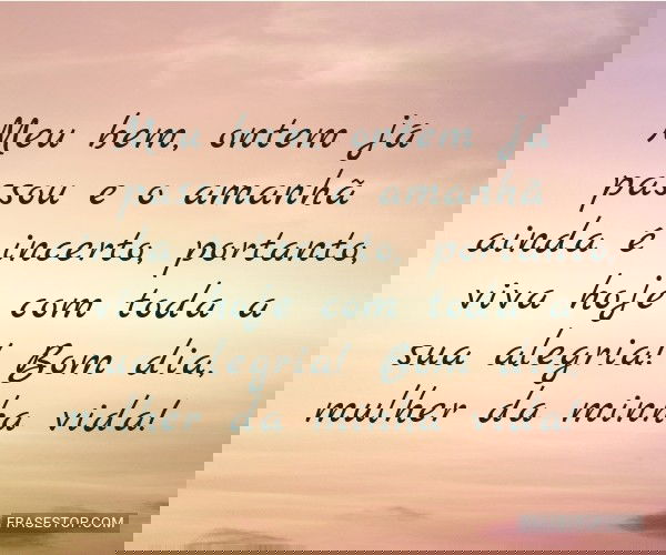 5 ideias de títulos:
1. As Melhores Mensagens de Bom Dia para Surpreender Sua Esposa
2. Frases Românticas de Bom Dia: Toques de Amor para o Seu Dia
3. Como Escrever uma Mensagem de Bom Dia Inesquecível para Ela
4. Inspiração Diária: Mensagens de Bom Dia que Fortalecem o Relacionamento
5. Dicas para Criar Mensagens de Bom Dia Personalizadas e Significativas