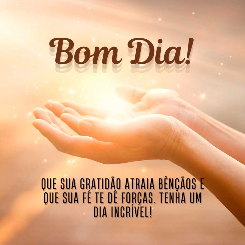 5 ideias de títulos:
1. O Poder da Gratidão: Transforme suas Manhãs com Mensagens Inspiradoras
2. Bom Dia com Gratidão: Frases que Elevam o Espírito
3. Pequenas Coisas
