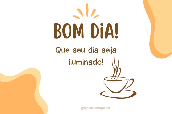 bom dia iluminado
