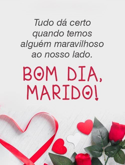 bom dia marido