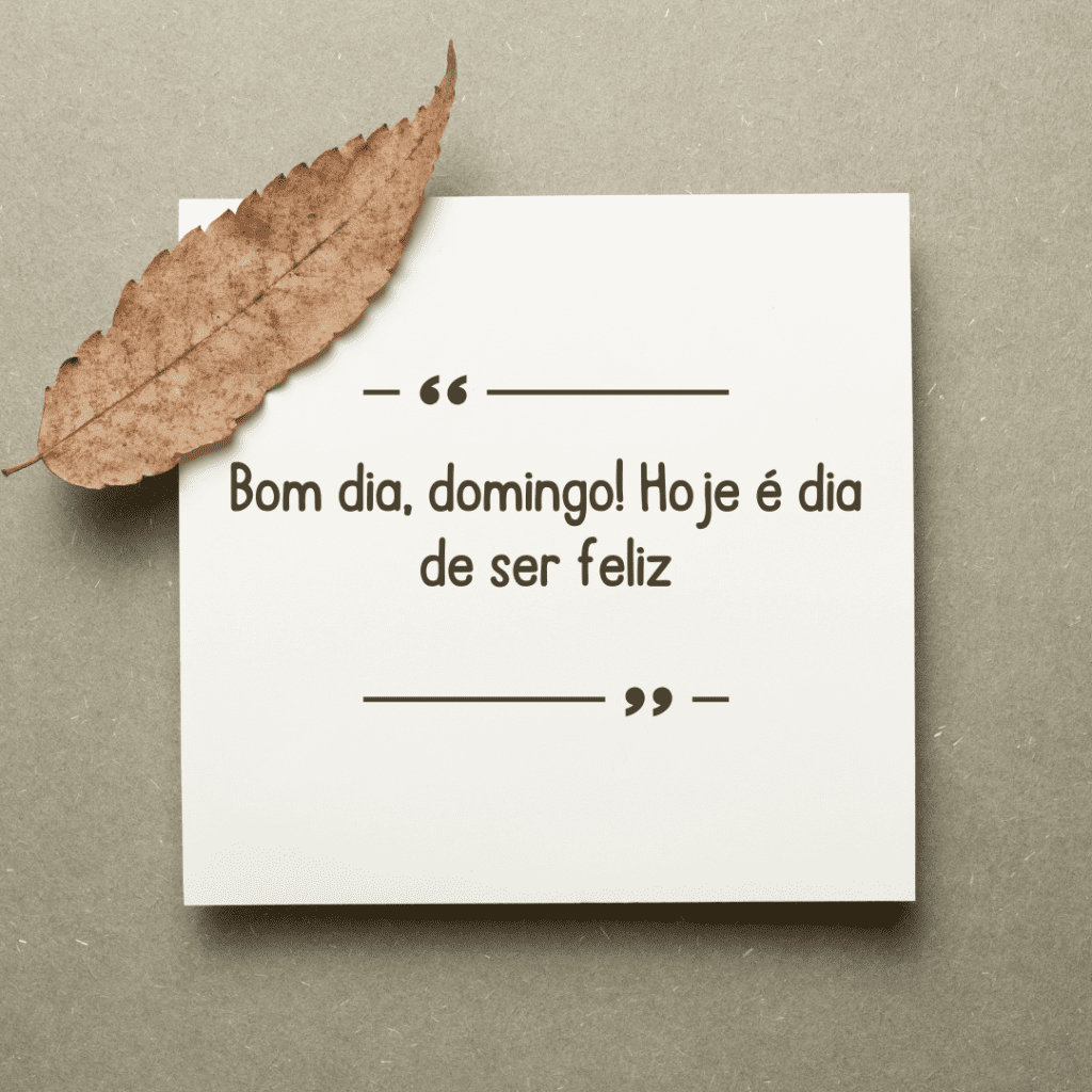 bom dia motivação