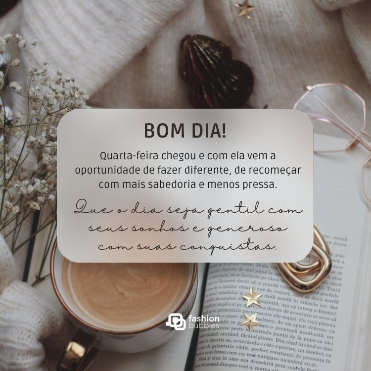 bom dia quarta-feira com carinho