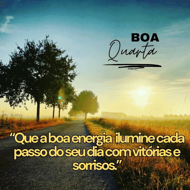 bom dia quarta feira diferente