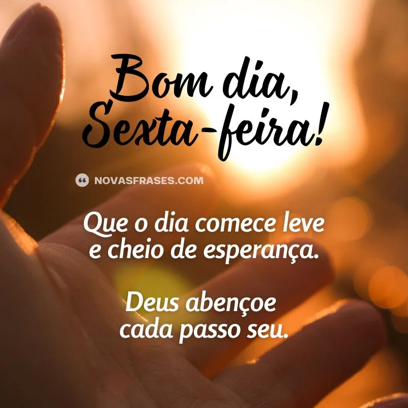 bom dia sexta-feira com carinho