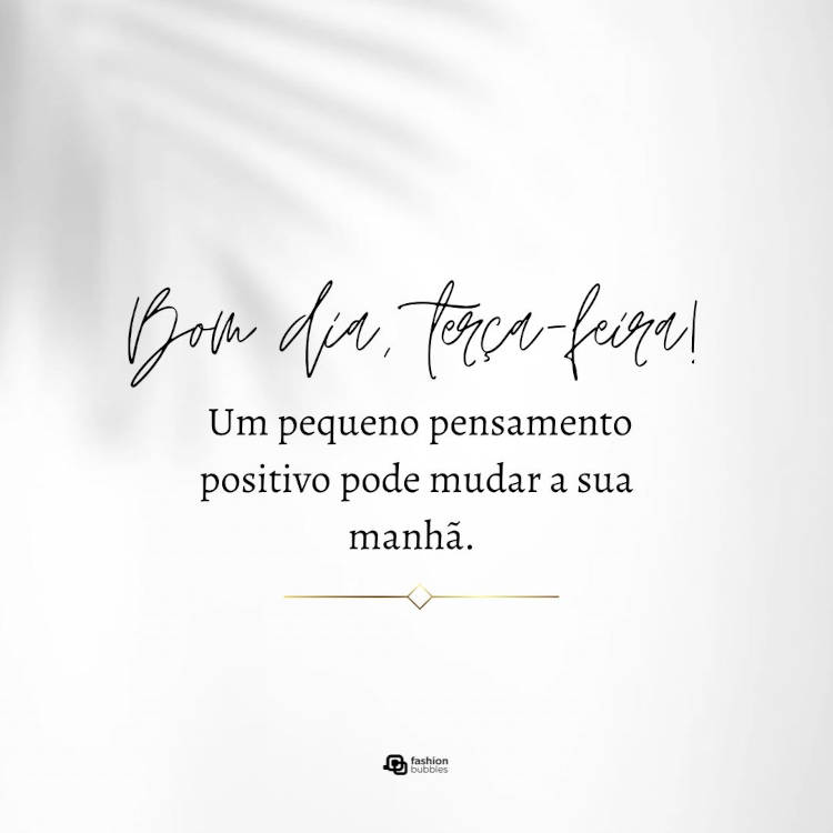 5 ideias de títulos:
1.  Terça-feira de Conquistas: Mensagens Inspiradoras para Acelerar seu Dia.
2.  O Poder da Terça: Frases que Transformam Sonhos em Realidade.
3.  Bom Dia