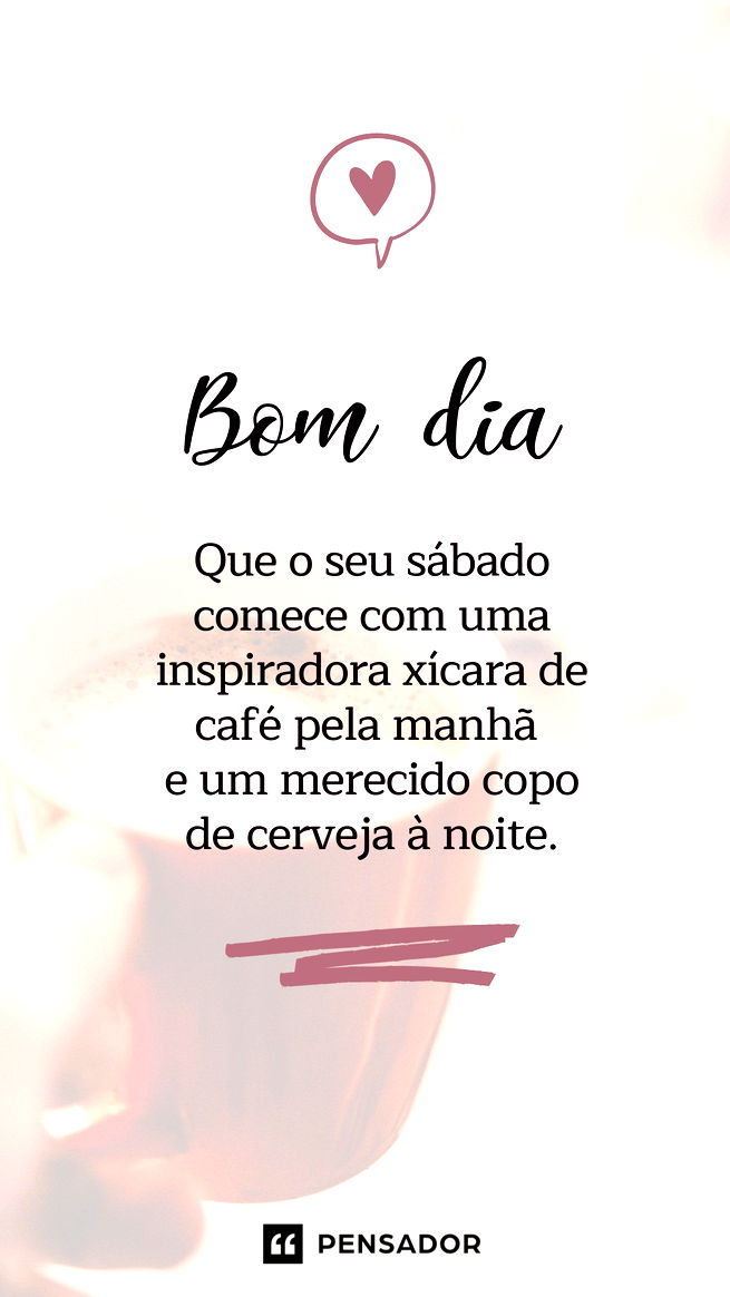 5 ideias de títulos:
1. Mensagens de Bom Dia para Sábado: Inspire seu Fim de Semana!
2. Frases de Feliz Sábado: Comece seu Dia com Energia e Paz.
3. Como Encontrar as Melhores Imagens de Bom Dia de Sábado.
4. Mensagens Curtas de Sábado para Status: Destaque-se!
5. Celebre o Sábado: Frases Inspiradoras para Compartilhar.