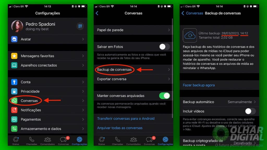o que acontece se eu apagar mensagem para mim no whatsapp