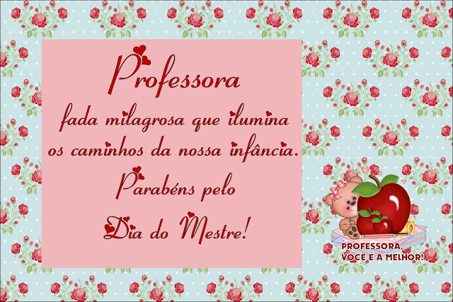agradecimento professor