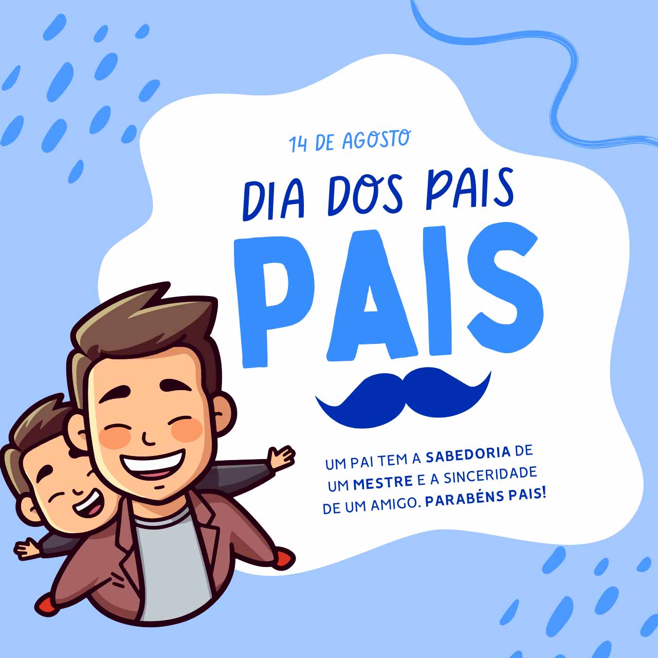 mensagem dia dos pais para avô