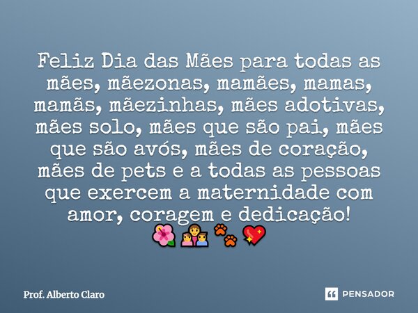 frases curtas dia das mães