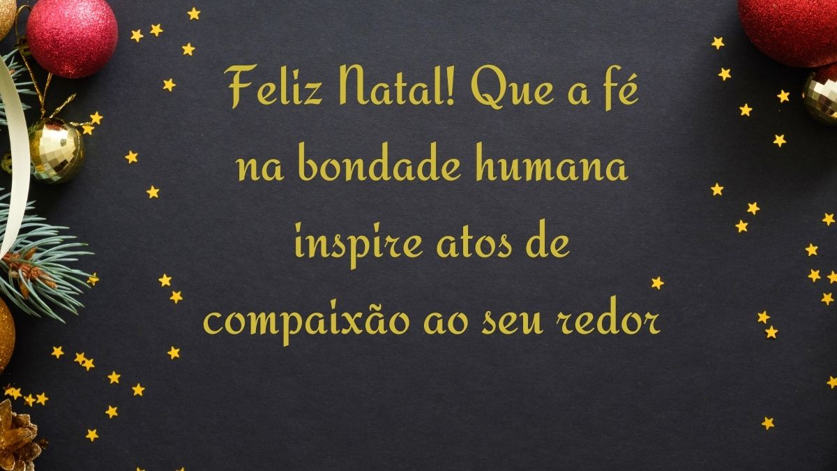 feliz natal mensagem