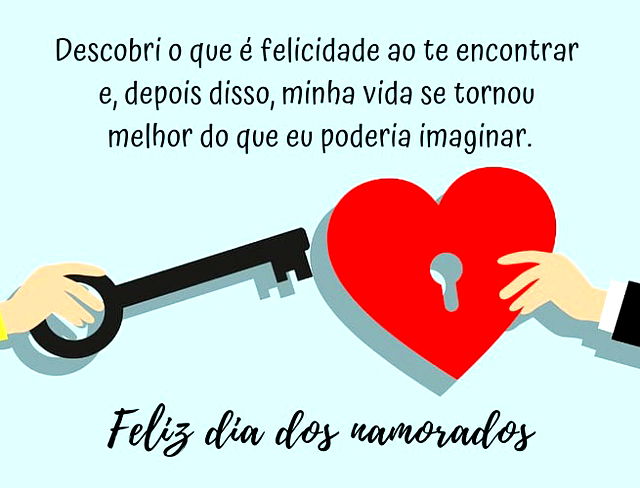 feliz nosso dia, amor frases curtas