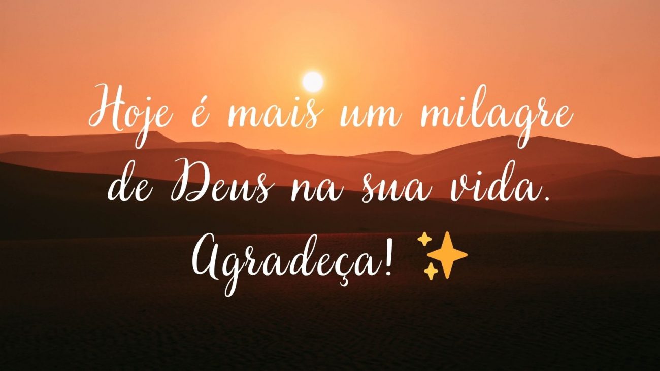 frase de bom dia com deus