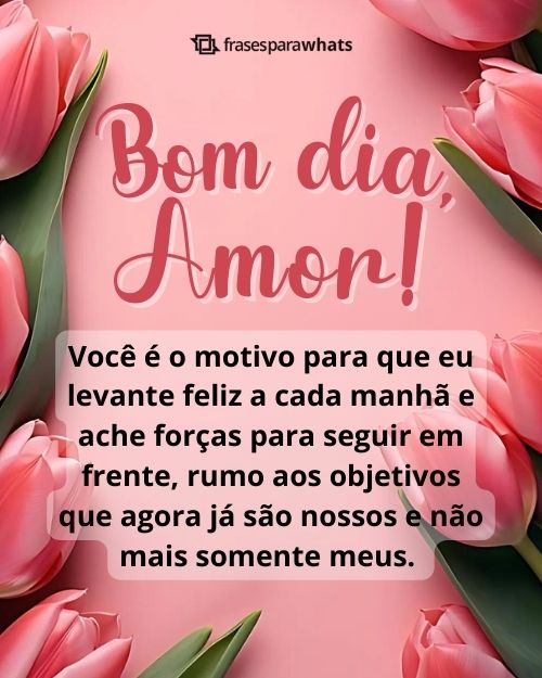frases de bom dia para esposa