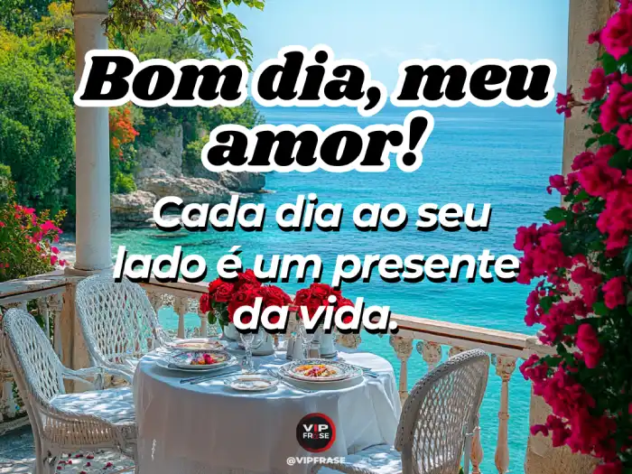 frases de bom dia para namorada