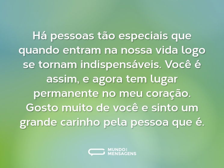frases de carinho para uma pessoa especial