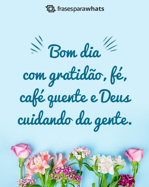 gratidão bom dia