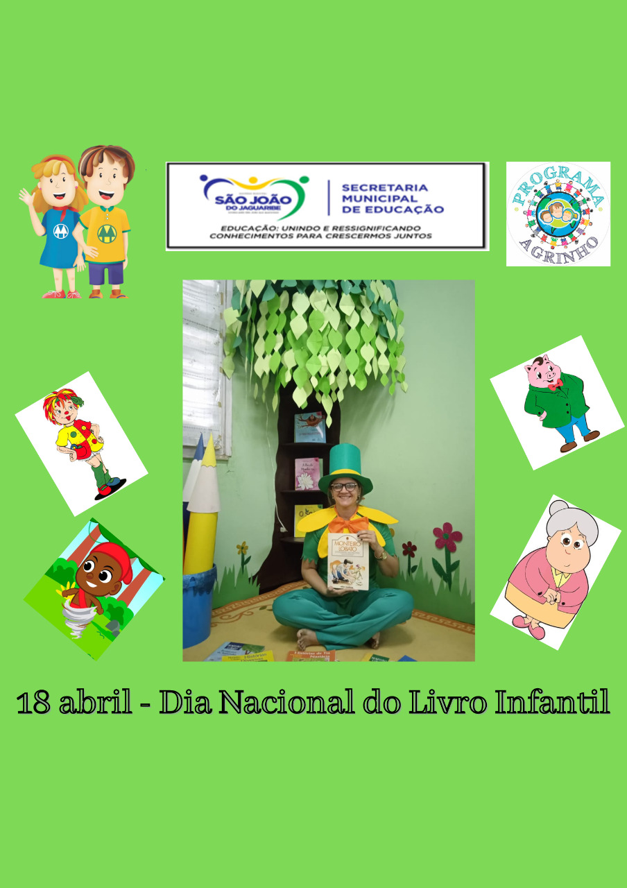 Ideias de Mensagem 18 de Abril Dia de Monteiro Lobato