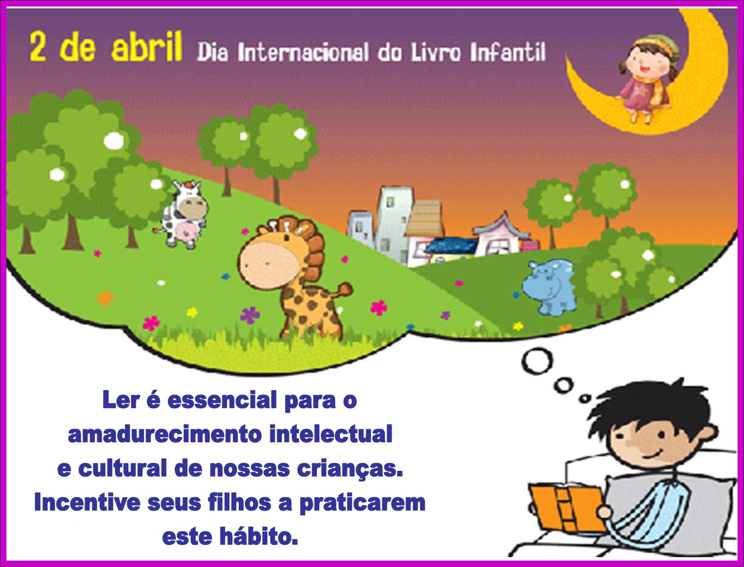 ideias de mensagens inspiradoras dia nacional do livro infantil