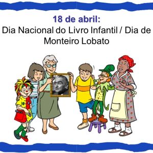 como usar frases de monteiro lobato no dia do livro infantil