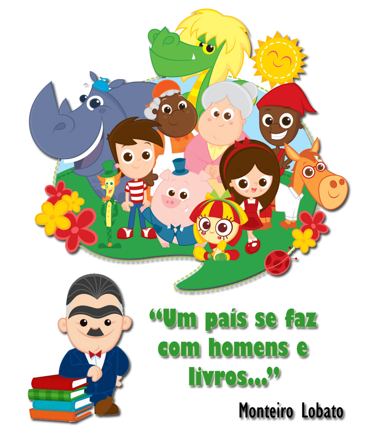 como usar frases de monteiro lobato no dia do livro infantil