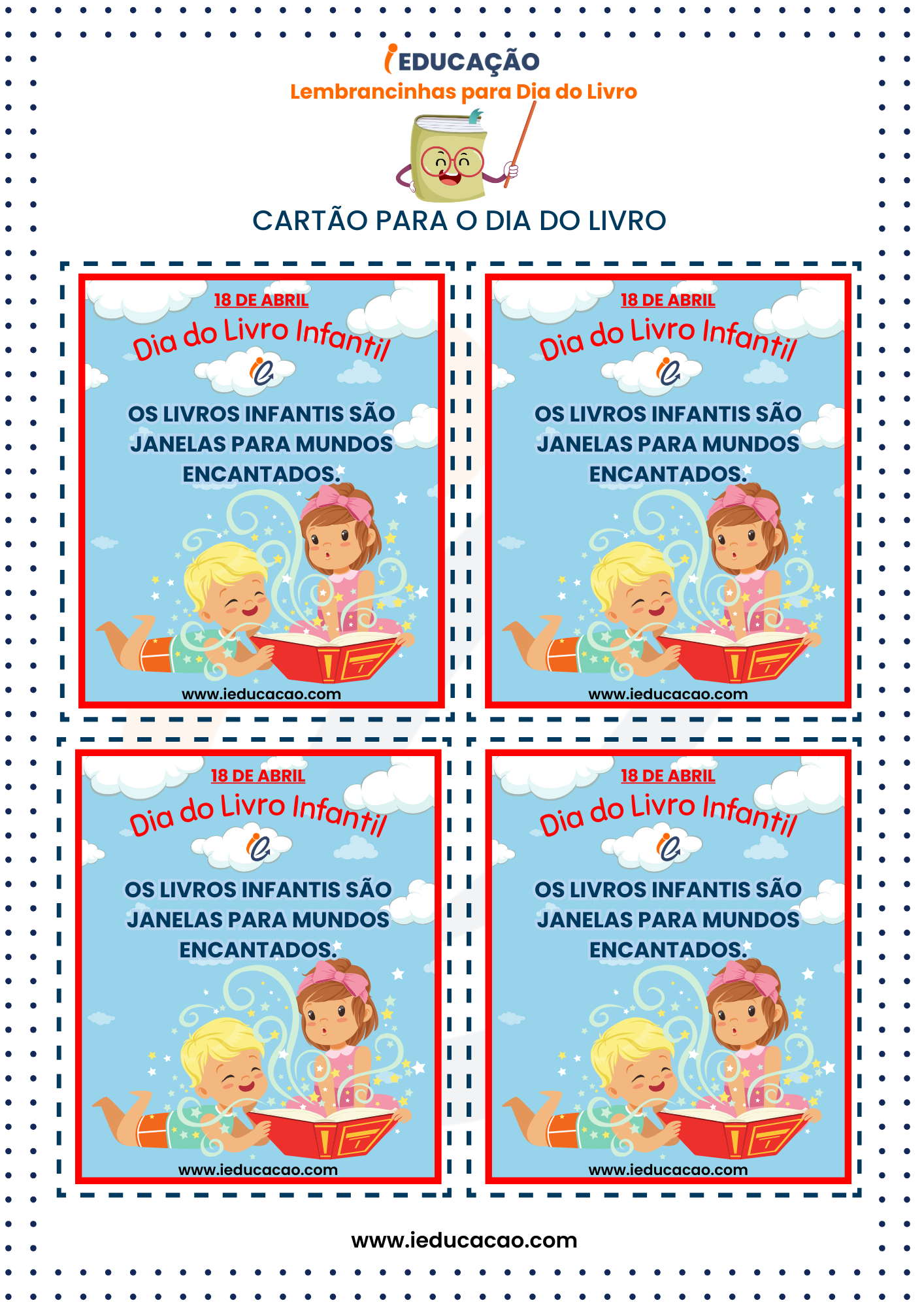 dia nacional do livro infantil vs dia internacional do livro