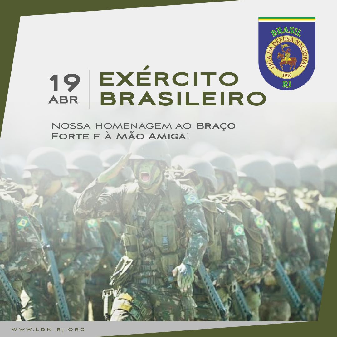 Ideias de Mensagem 19 de Abril Dia do Exército Brasileiro