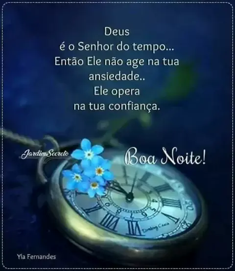 mensagem boa noite jardim secreto facebook