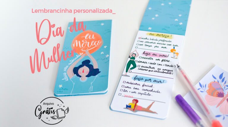 lembrancinha dia da mulher