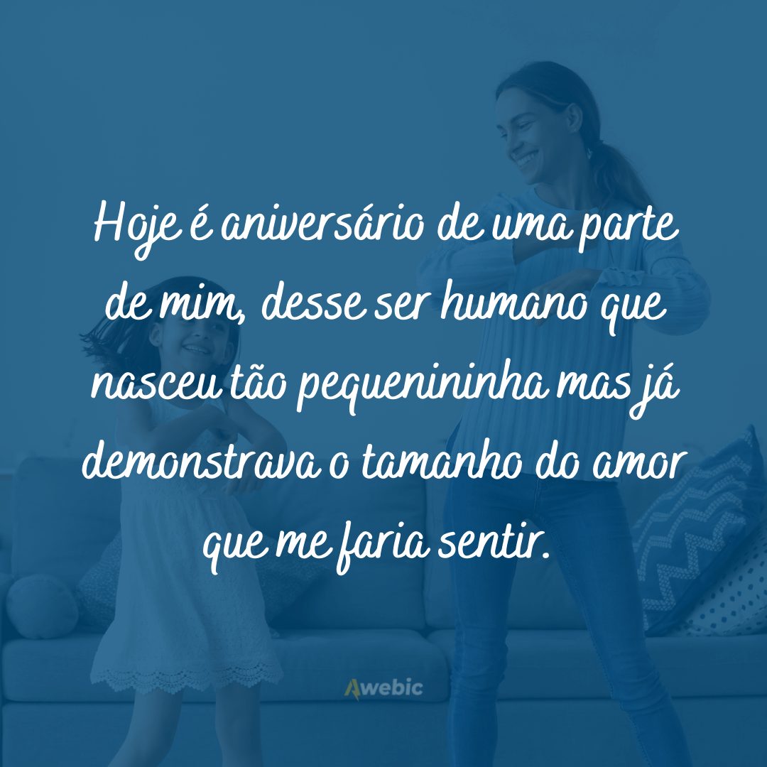 mensagens de aniversário para filha emocionantes
