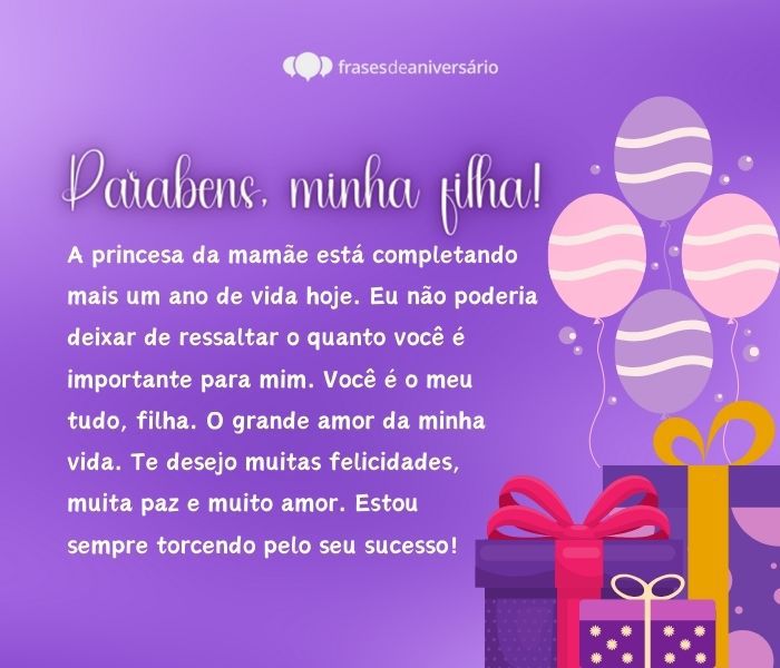 erros comuns ao escrever mensagem de aniversário para filha