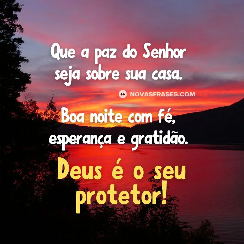 boa noite com jesus e salmos