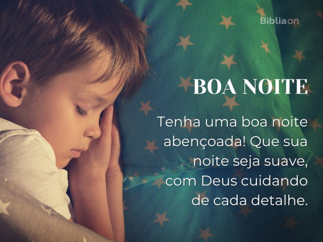 mensagem de boa noite com jesus e esperança