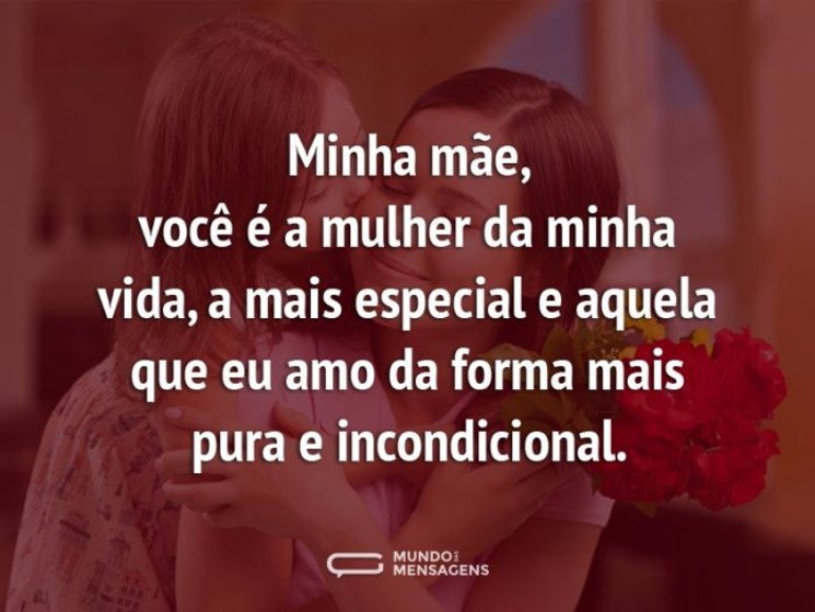 mensagem para mãe adotiva