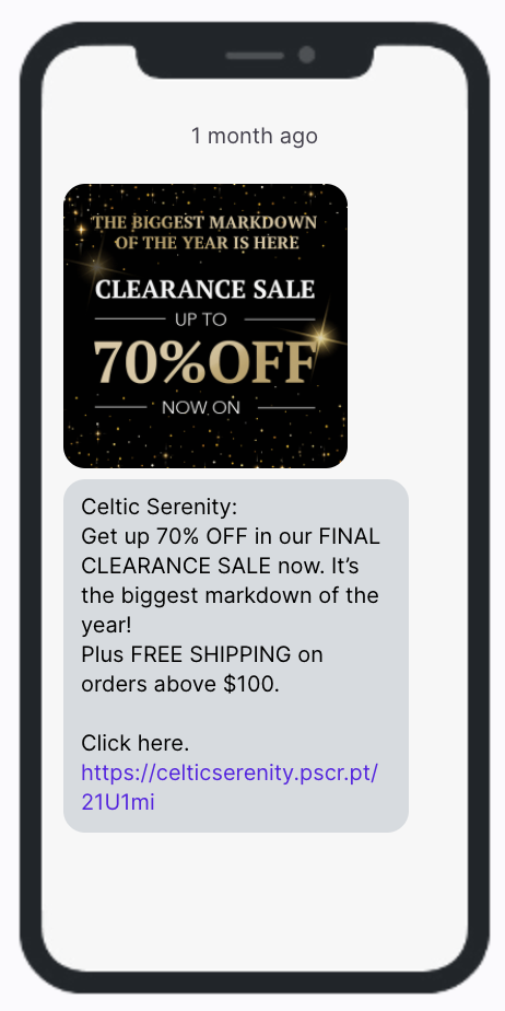 custo beneficio sms marketing ecommerce