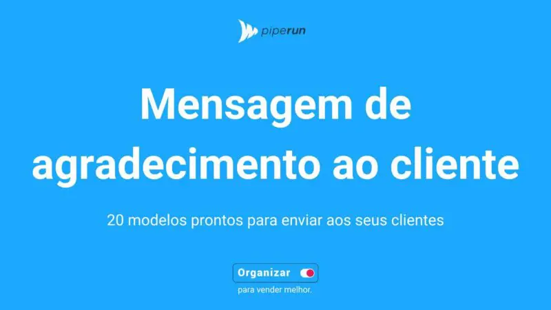 erros comuns agradecer cliente fiel