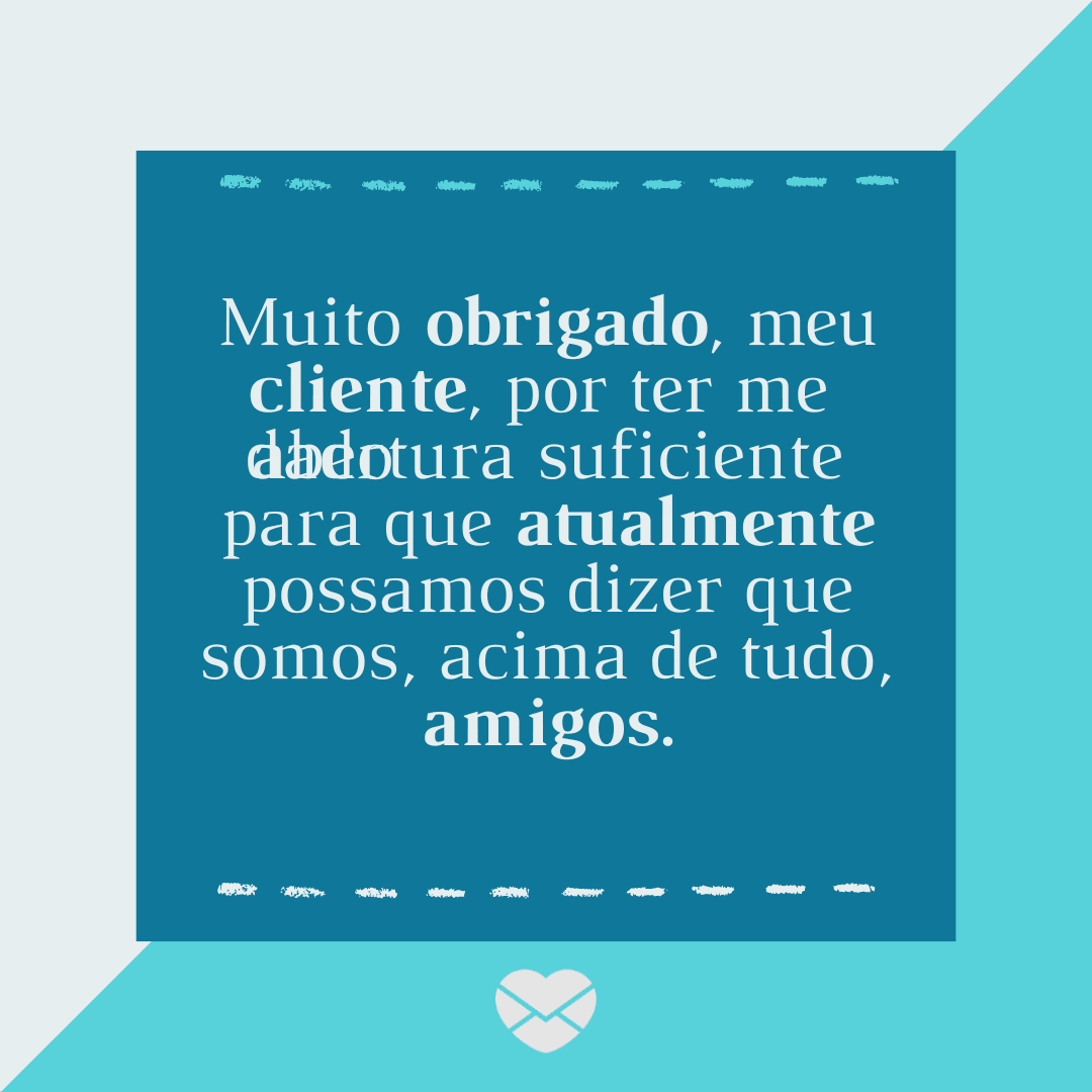 frases agradecimento cliente com desconto