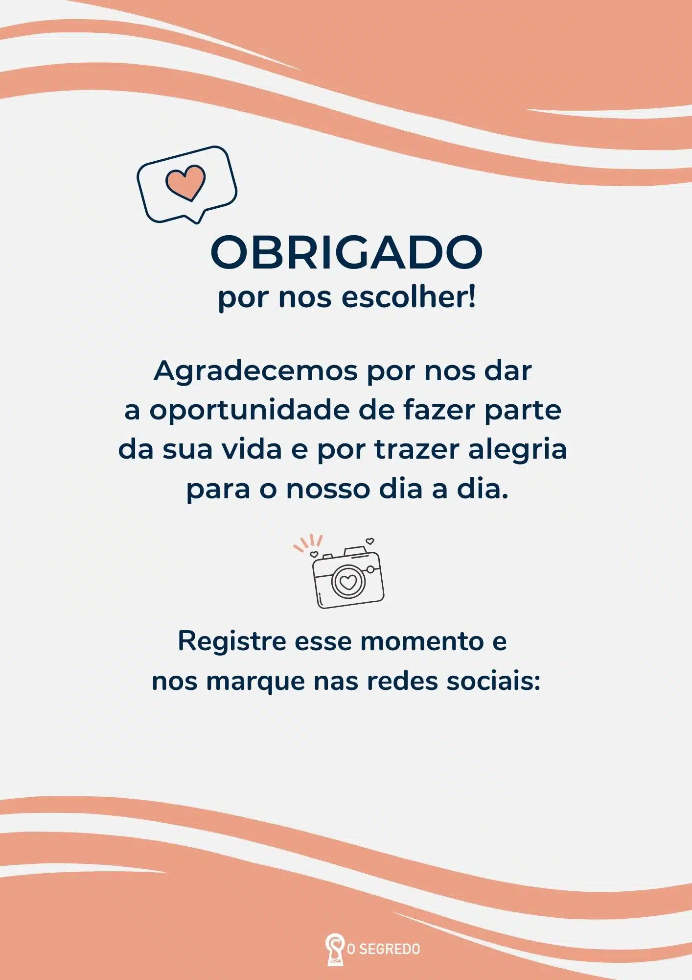 impacto frases agradecimento na receita