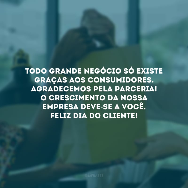 como o agradecimento a clientes impacta as finanças